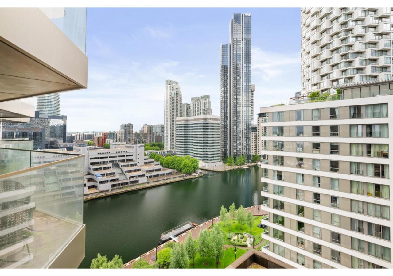 Elegant And Modern Apartments In Canary Wharf Right Next To Thames Londres Exterior foto