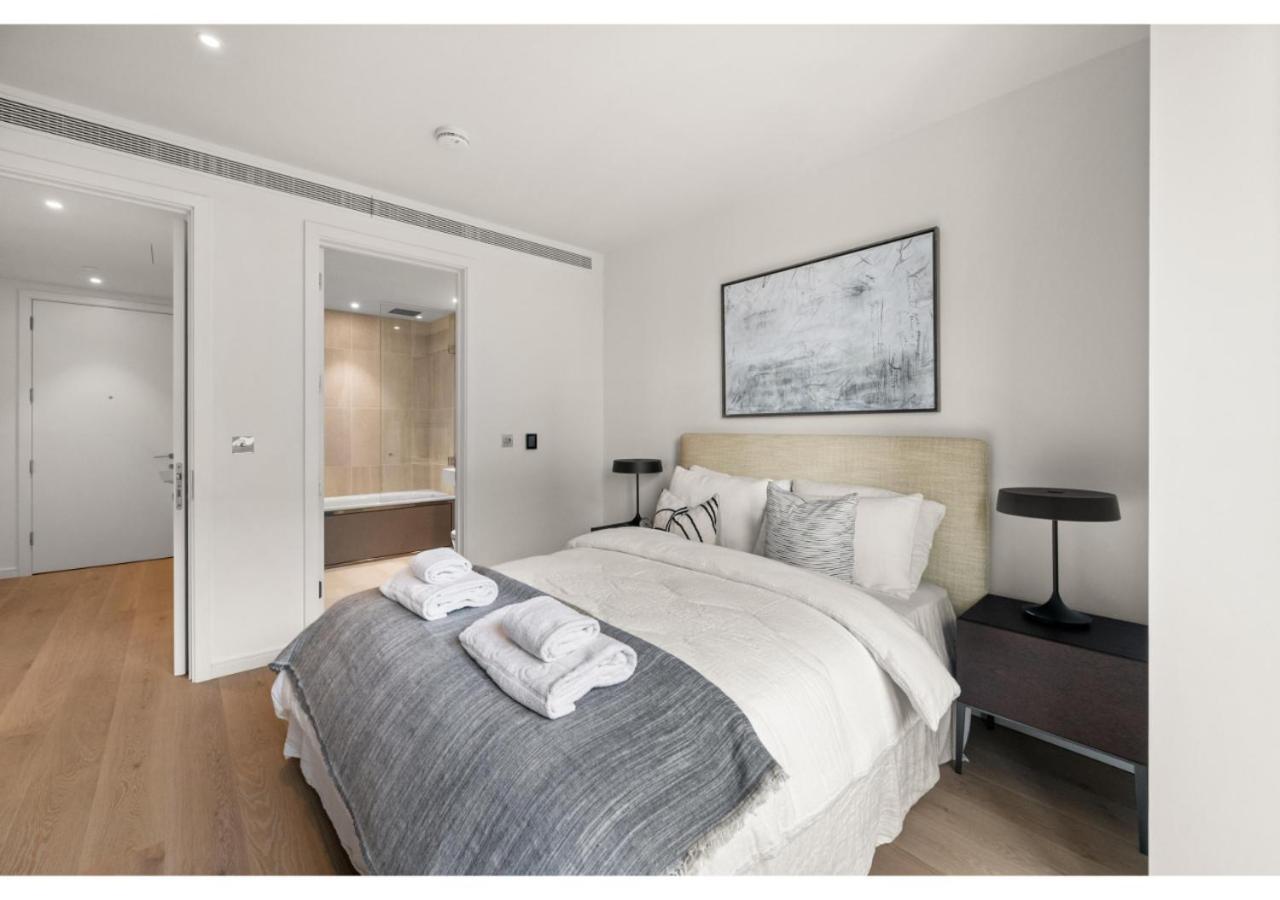 Elegant And Modern Apartments In Canary Wharf Right Next To Thames Londres Exterior foto