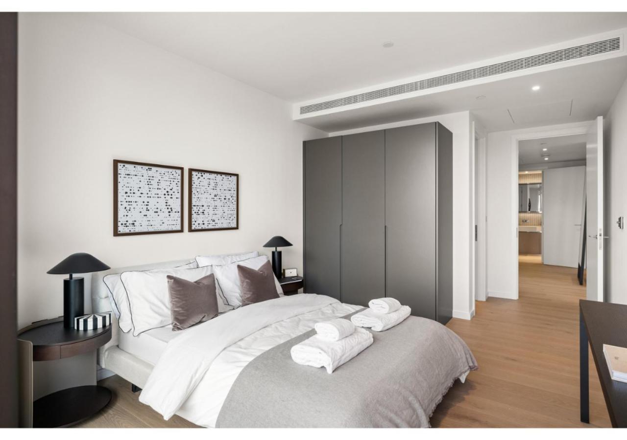 Elegant And Modern Apartments In Canary Wharf Right Next To Thames Londres Exterior foto