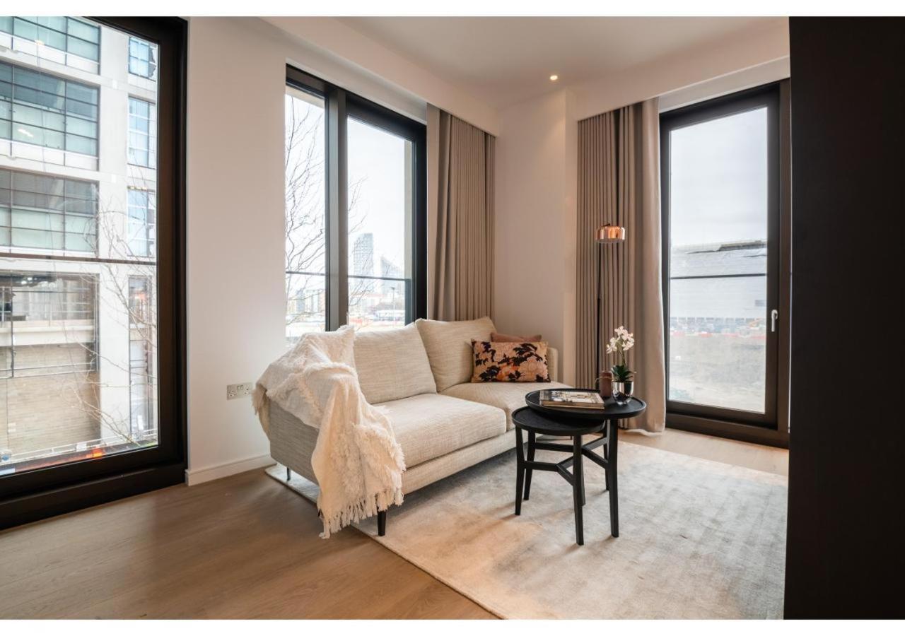 Elegant And Modern Apartments In Canary Wharf Right Next To Thames Londres Exterior foto