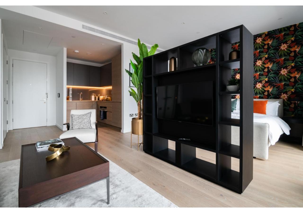 Elegant And Modern Apartments In Canary Wharf Right Next To Thames Londres Exterior foto